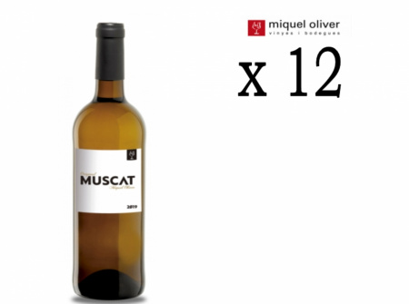 MUSCAT MIQUEL OLIVER 2020 - Caja 12 botellas 75cl