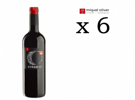 SYRAH MIQUEL OLIVER 2016 - Caja 6 botellas 75cl