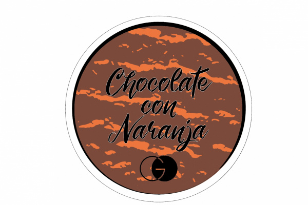 HELADO DE CHOCOLATE CON NARANJA 1 LITRO