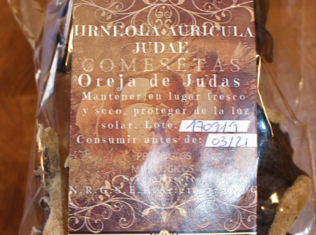 HIRNEOLA AURÍCULA JUDAE - OREJA DE JUDAS