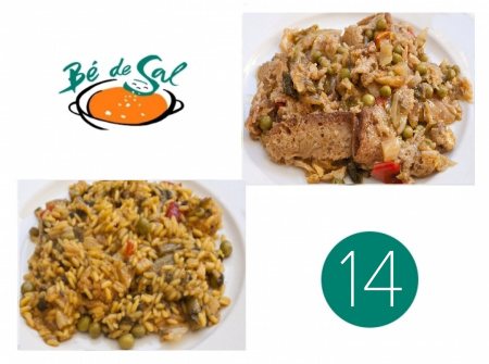 014 Menú: Sopas y arroz de bacalao