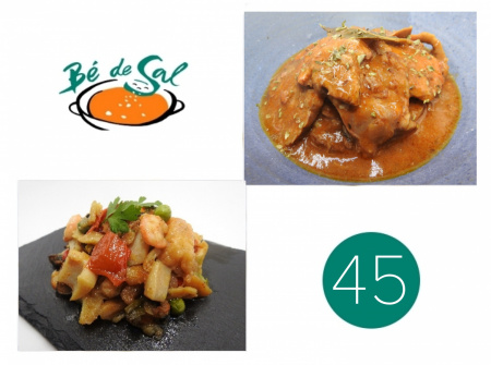 345 menú: Lengua y Frito de marisco