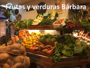 Frutas y verduras Bárbara